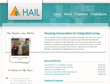 Tablet Screenshot of hail.ie